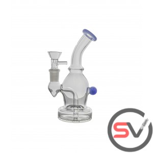 GUMDROP GLASS WATER PIPE 6inch